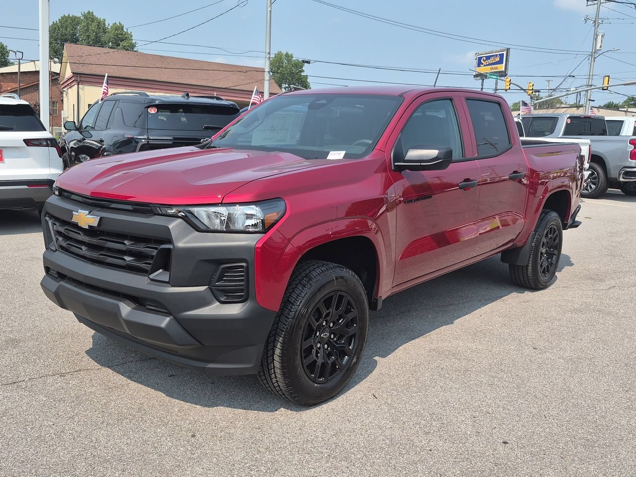 New 2026 Radiant Red Tintcoat Chevrolet Work Truck image 1