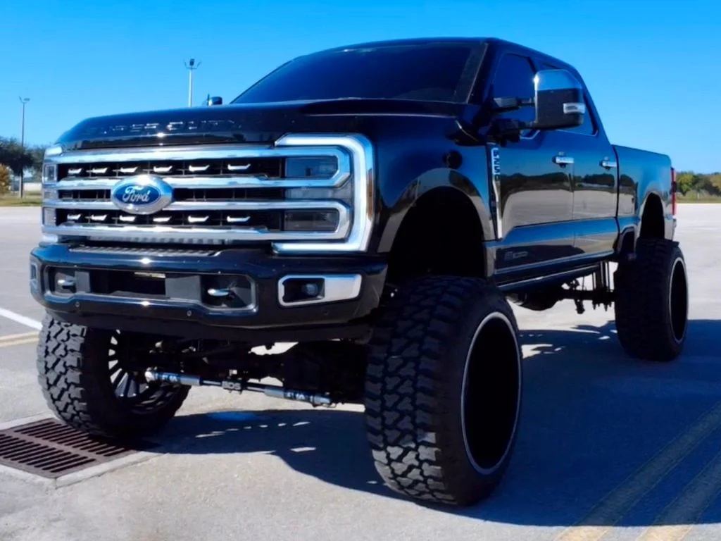 Used 2024 Black Metallic Ford Platinum image 22
