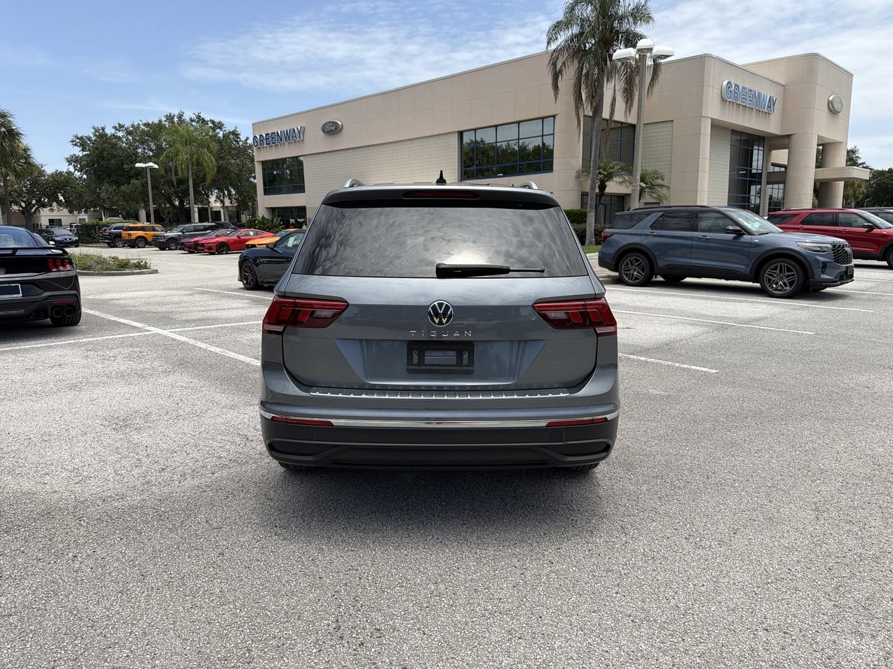 Used 2024 Platinum Gray Metallic Volkswagen Wolfsburg Edition image 4