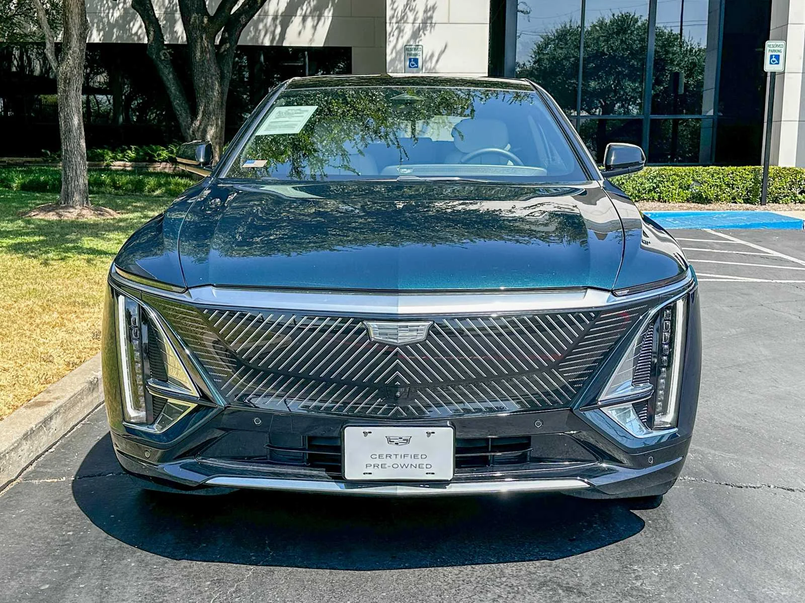Certified 2024 Cadillac LYRIQ Luxury 1 with VIN 1GYKPPRK2RZ140121 for sale in Dallas, TX