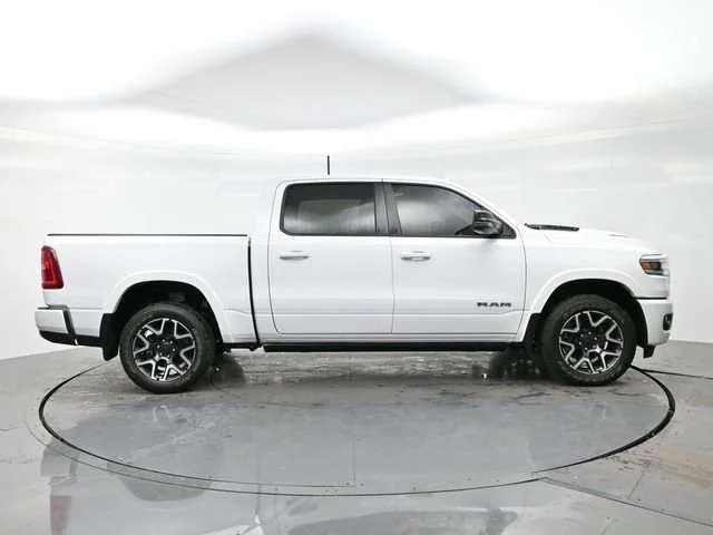 Used 2025 Bright White Clearcoat Ram Laramie image 8