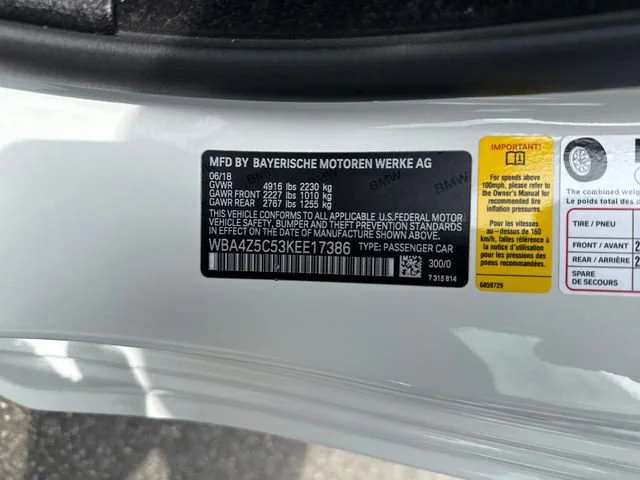 Used 2019 Alpine White BMW 440i image 16