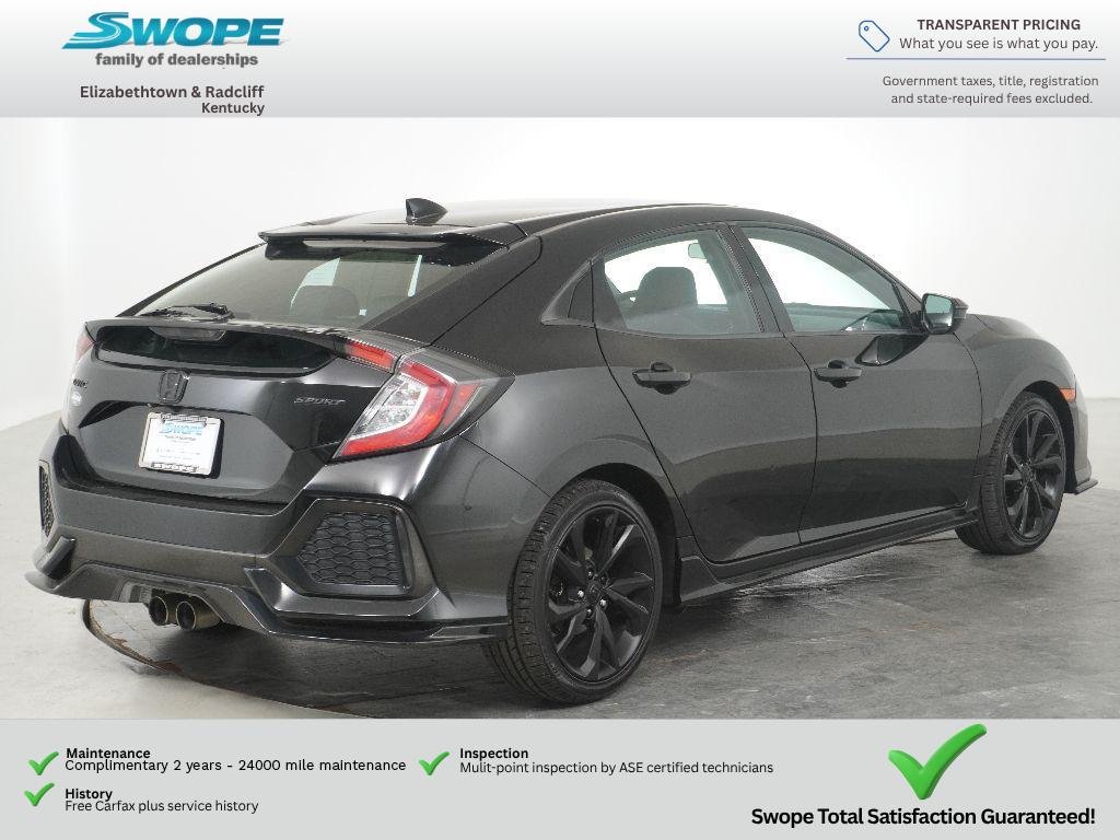 Used 2017 Crystal Black Pearl Honda Sport image 5