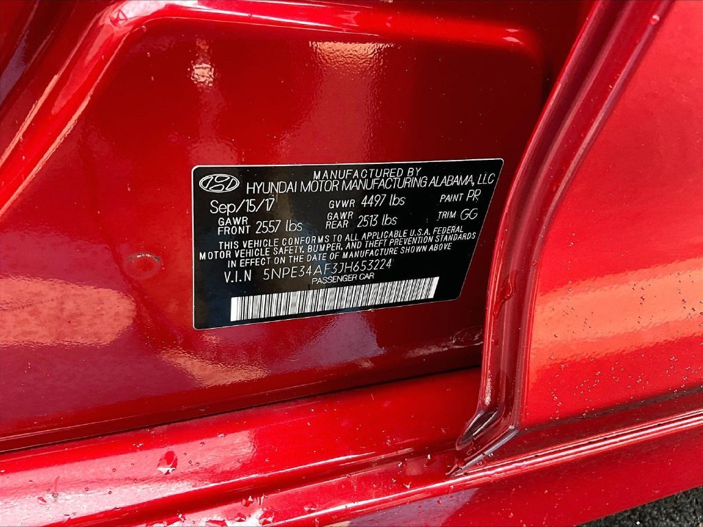 Used 2018 Red Hyundai SEL image 26