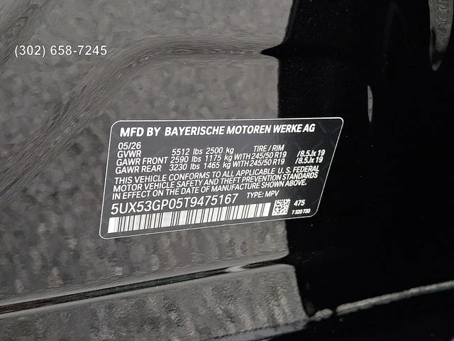 New 2026 Black Sapphire Metallic BMW 30 xDrive image 20