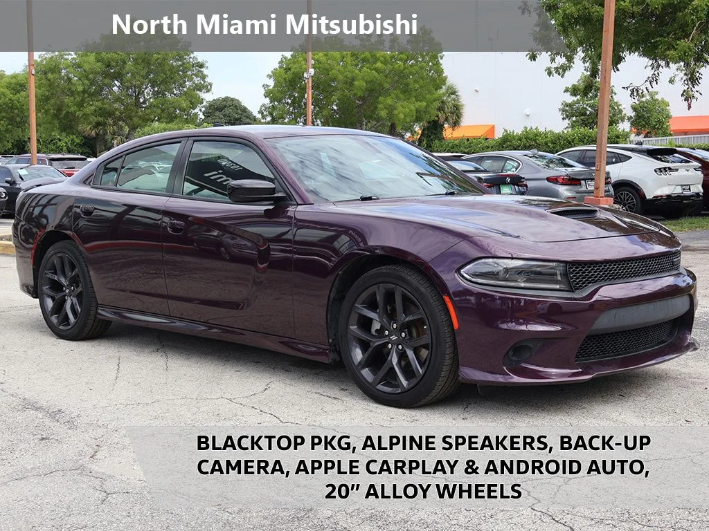Used 2022 Purple Dodge GT image 1