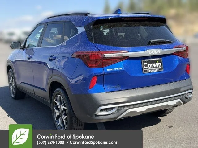 Used 2023 Neptune Blue Kia EX image 16