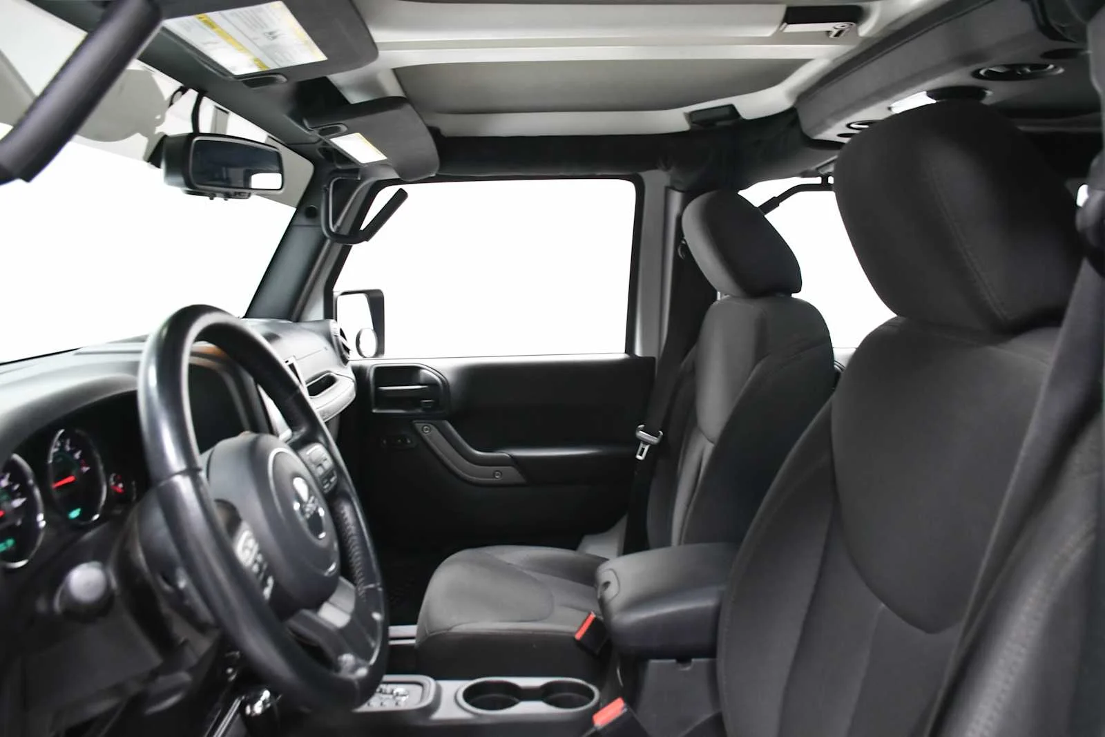 Used 2017 Bright White Clearcoat Jeep Willys Wheeler image 12