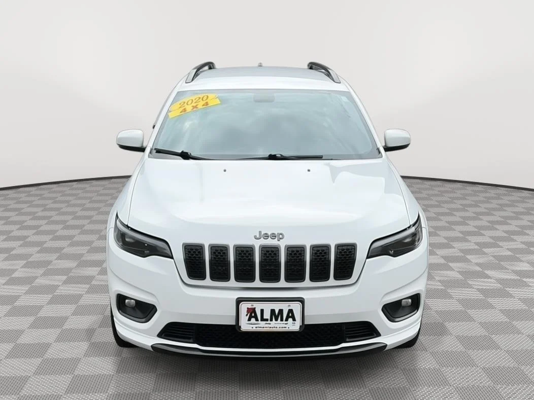Certified Used 2020 Bright White Clearcoat Jeep High Altitude image 10
