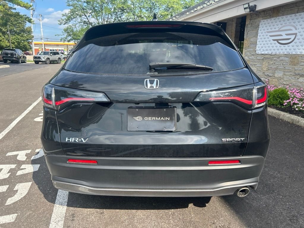 Certified Used 2025 Crystal Black Pearl Honda Sport image 5