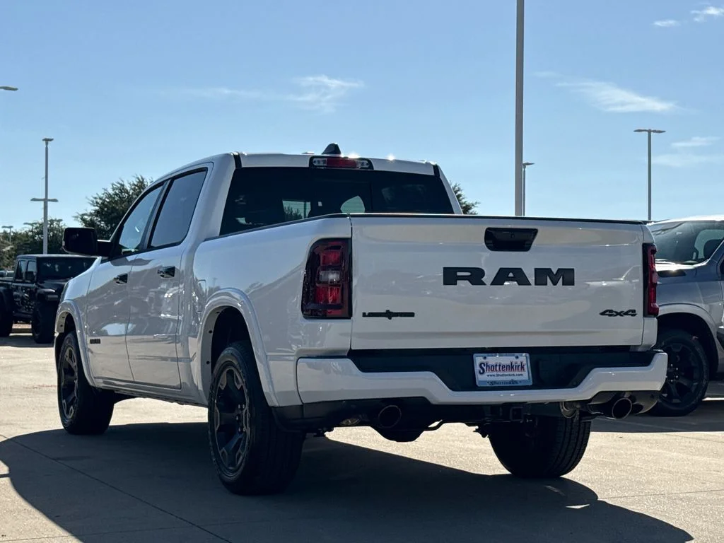 New 2026 Bright White Clear-Coat Exterior Paint RAM Big Horn/Lone Star image 7