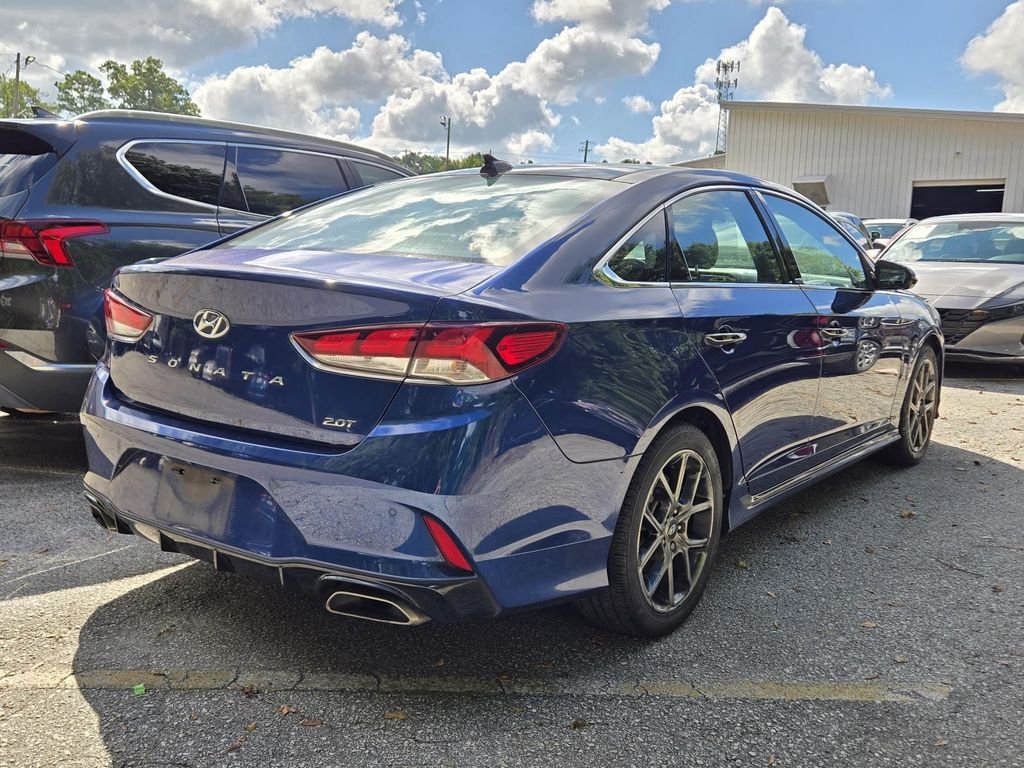 Used 2019 Blue Hyundai Limited image 2