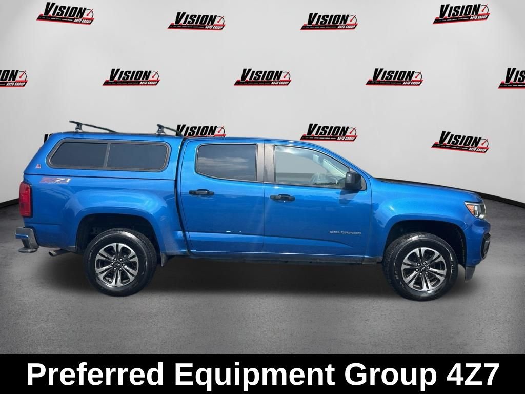 Used 2021 Blue Chevrolet Z71 image 4