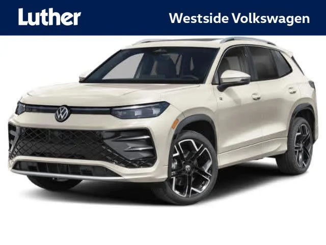 Certified Used 2025 Monterey Blue Pearl Volkswagen SEL R-Line image 1
