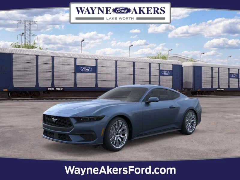 New 2026 Vapor Blue Metallic Ford EcoBoost Premium image 1