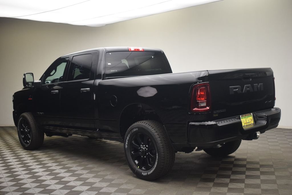 New 2026 Diamond Black Crystal Pearl-Coat Exterior Paint RAM Big Horn image 12
