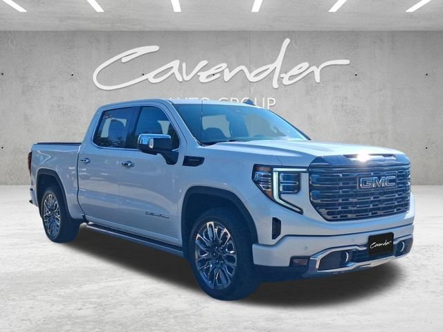 Used 2024 White Frost Tricoat GMC Denali Ultimate image 2