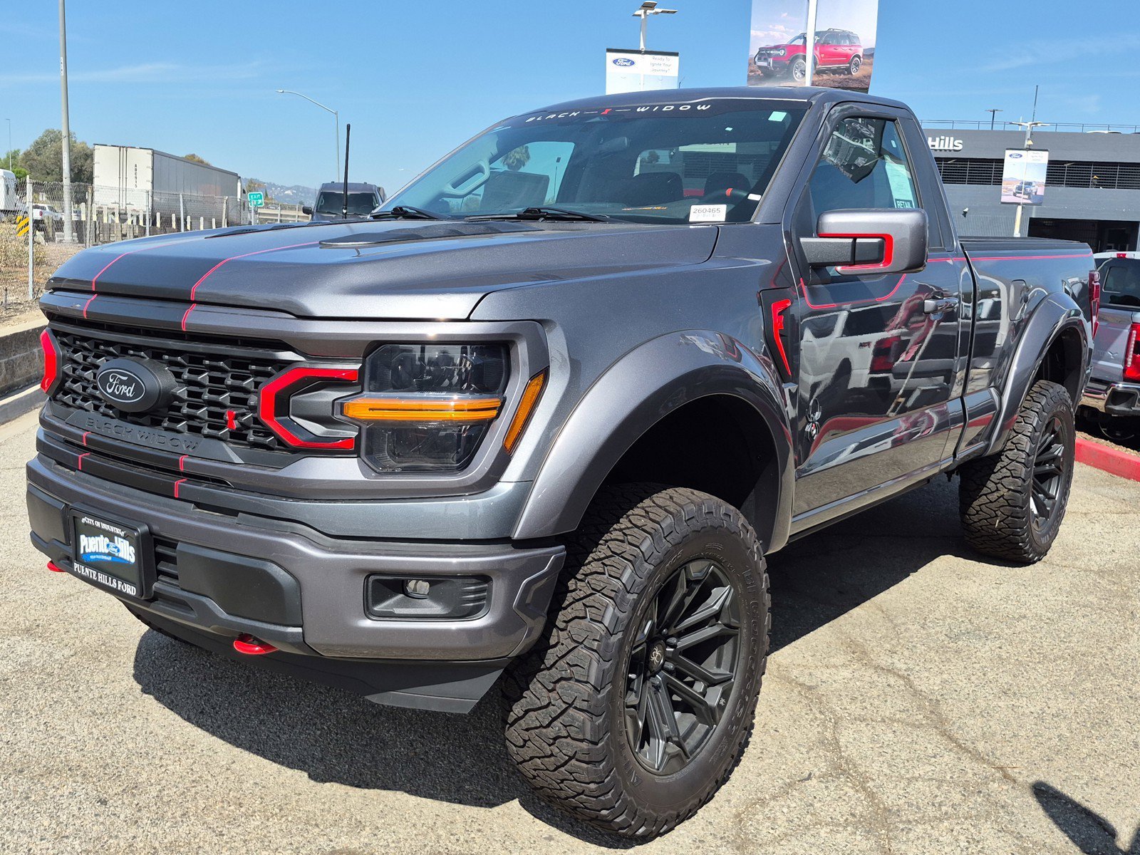 New 2026 Carbonized Gray Metallic Ford XL image 3
