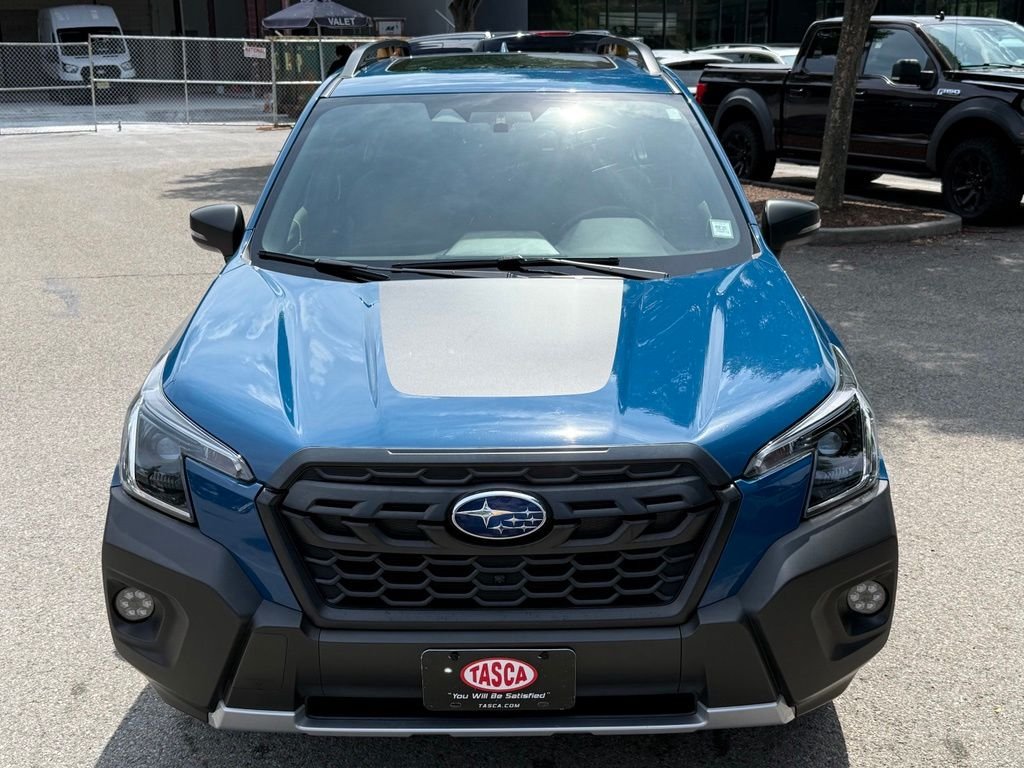 Certified Used 2023 Blue Subaru Wilderness image 2