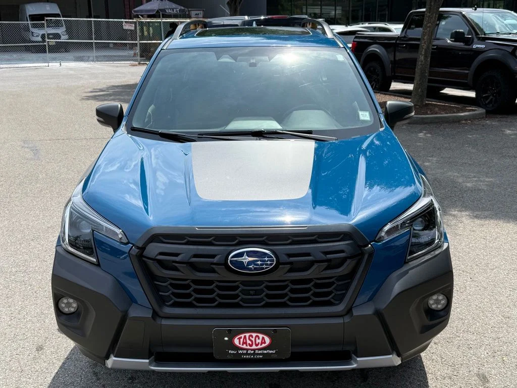 Used 2023 Blue Subaru Wilderness image 2