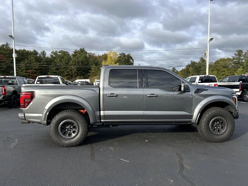 Used 2025 Gray Metallic Ford Raptor image 2
