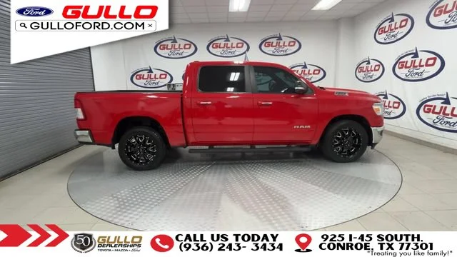 Used 2019 Flame Red Clearcoat Ram Big Horn/Lone Star image 9