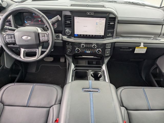 New 2025 Glacier Gray Metallic Tri-Coat Ford F-350® Platinum® image 16