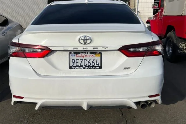Certified Used 2023 White Toyota SE image 5