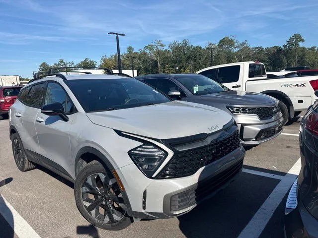 Used 2024 Gray Kia X-Line image 1