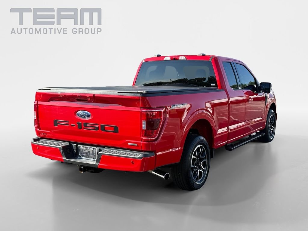 Used 2021 Red Ford XLT image 7