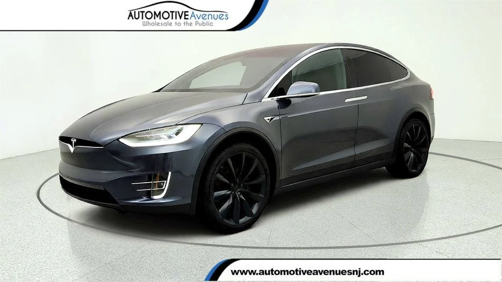 Used 2020 Midnight Silver Metallic Tesla Long Range Plus AWD w/ 22