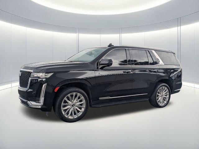 Used 2023 Black Cadillac Premium Luxury image 2