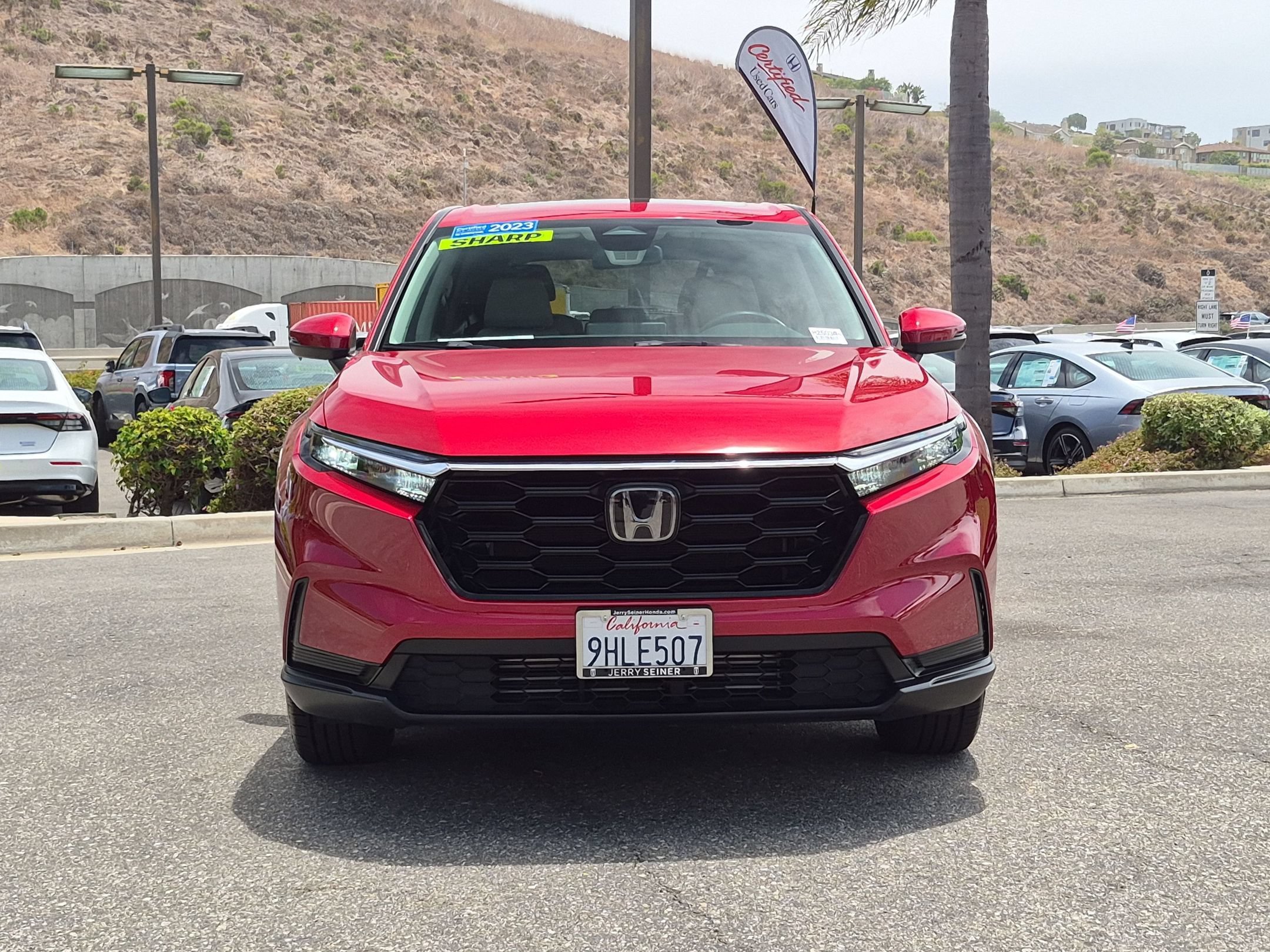 Used 2023 Radiant Red Honda EX image 8