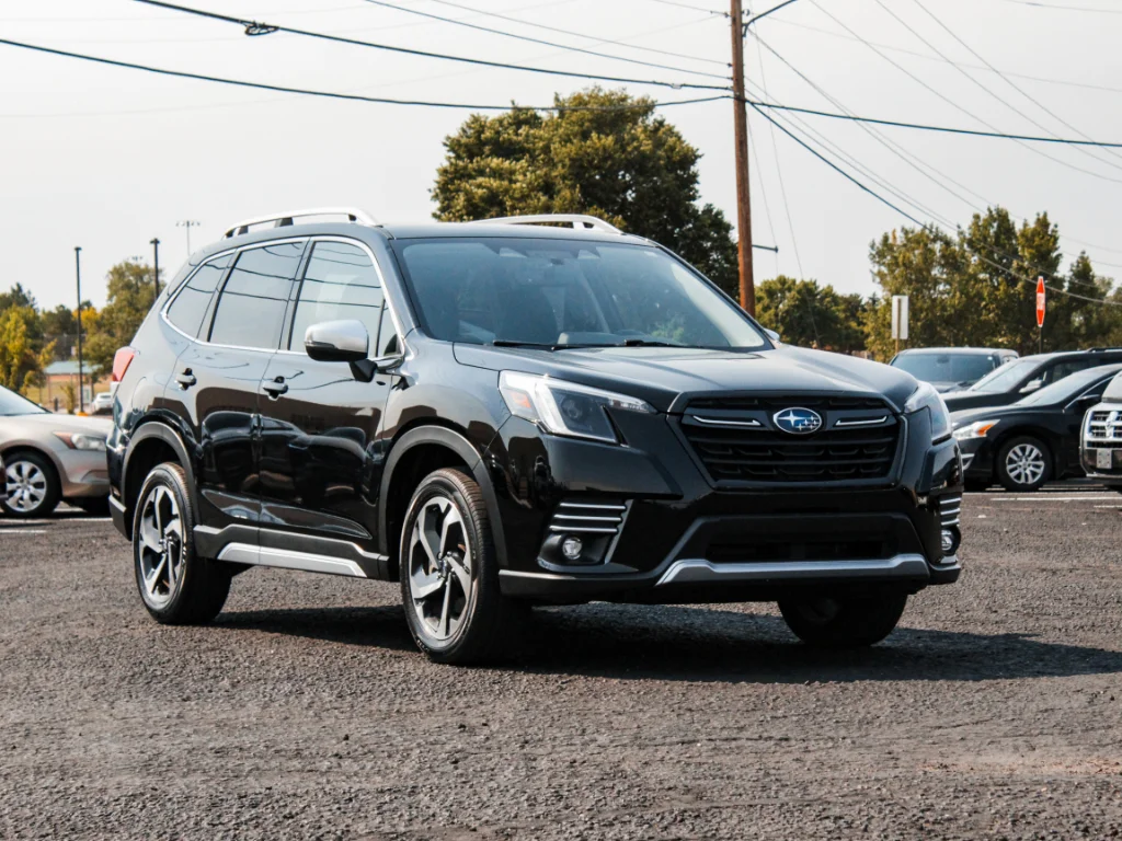 Used 2024 Crystal Black Silica Subaru Touring image 3