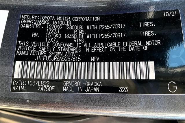 Certified Used 2022 MAGNETIC GRAY MET. Toyota  image 33