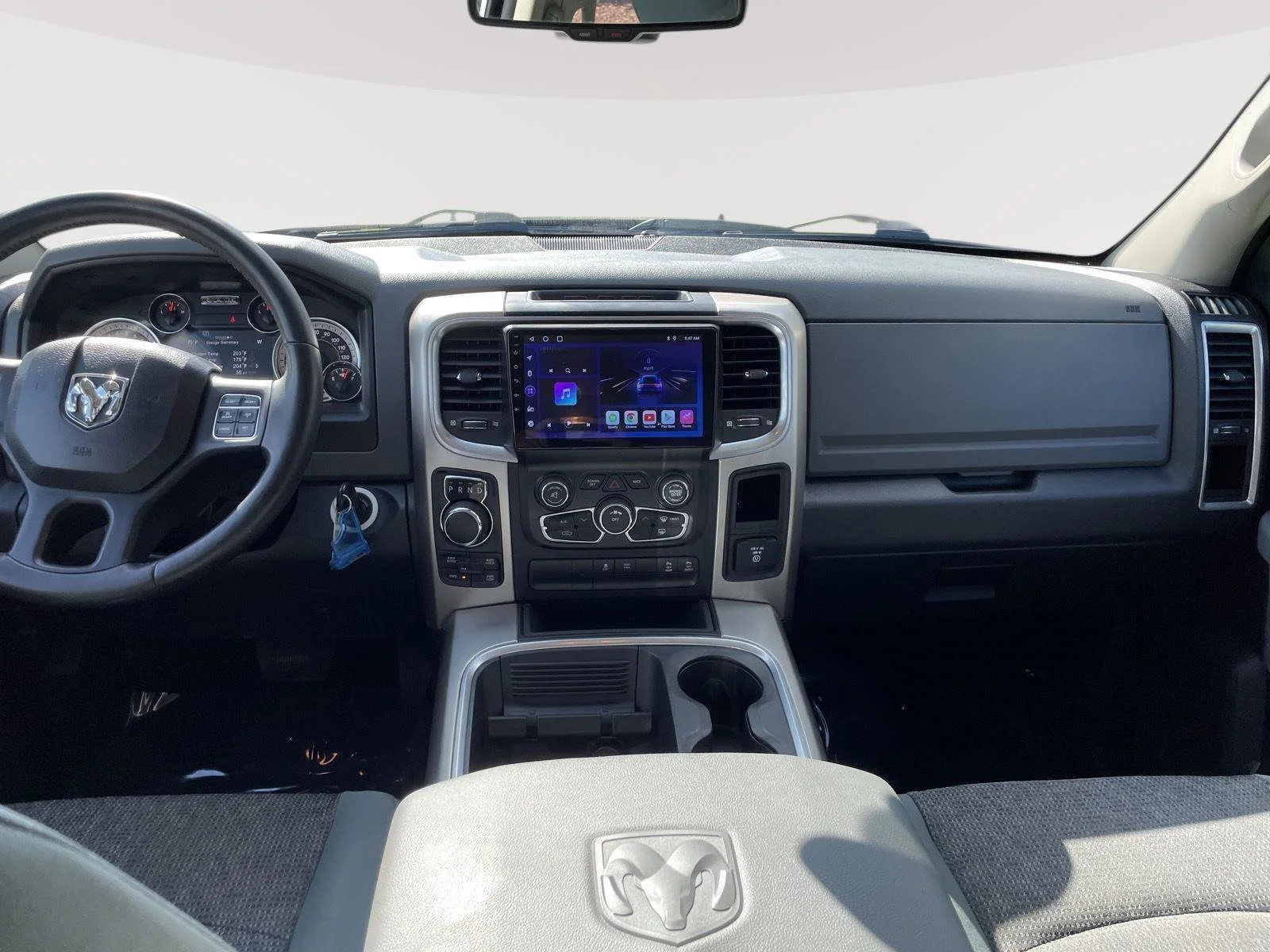 Used 2018 Brilliant Black Crystal Pearlcoat Ram Big Horn image 15