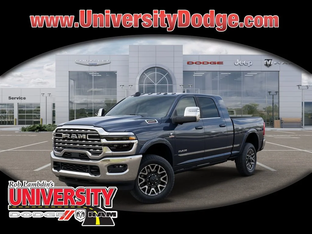 New 2025 Forged Blue Metallic Exterior Paint RAM Limited image 1