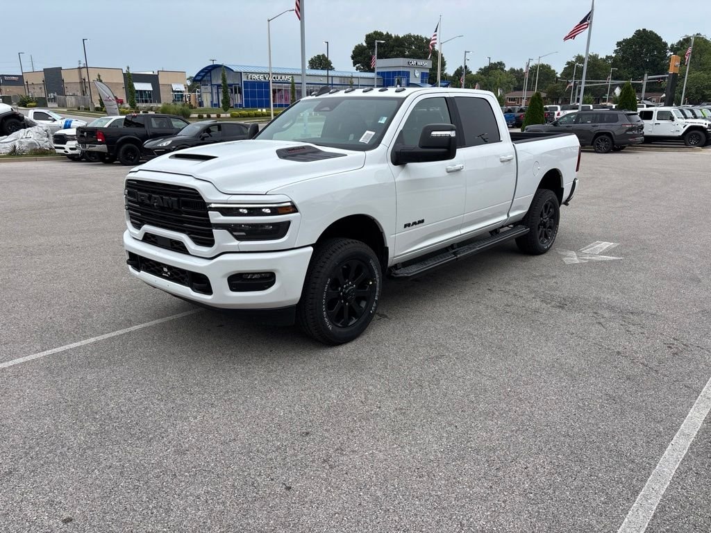 New 2026 Bright White Clear-Coat Exterior Paint RAM Laramie image 1