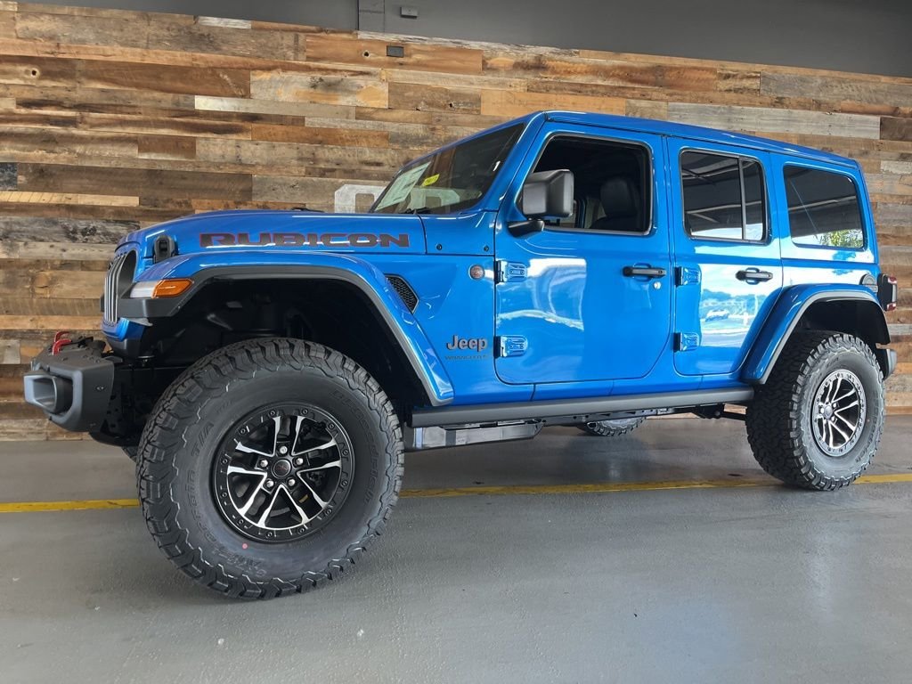 New 2026 Hydro Blue Pearl-Coat Exterior Paint Jeep Rubicon X image 19