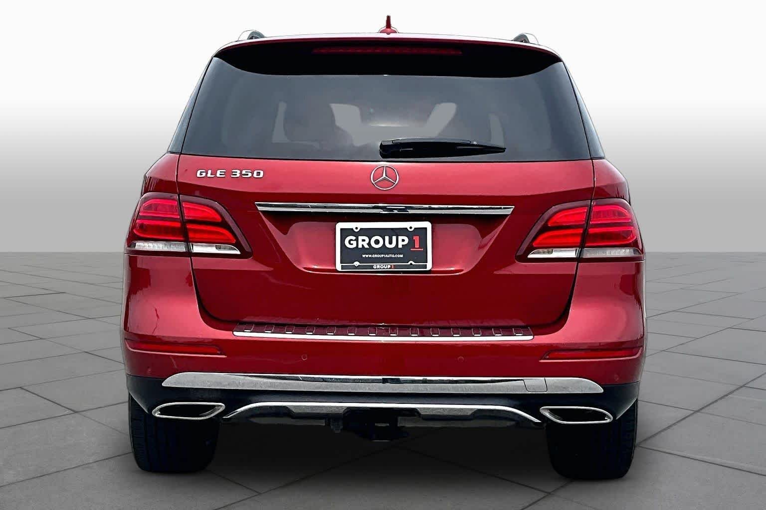 Used 2016 designo Cardinal Red Metallic Mercedes-Benz GLE 350 image 5