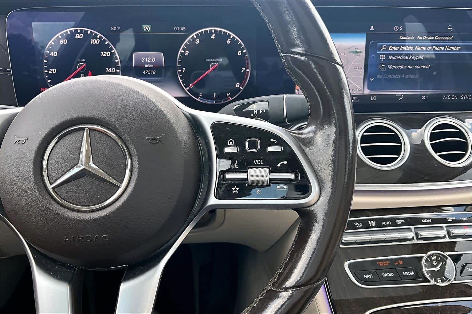 Used 2020 designo Diamond White Metallic Mercedes-Benz E 350 image 24