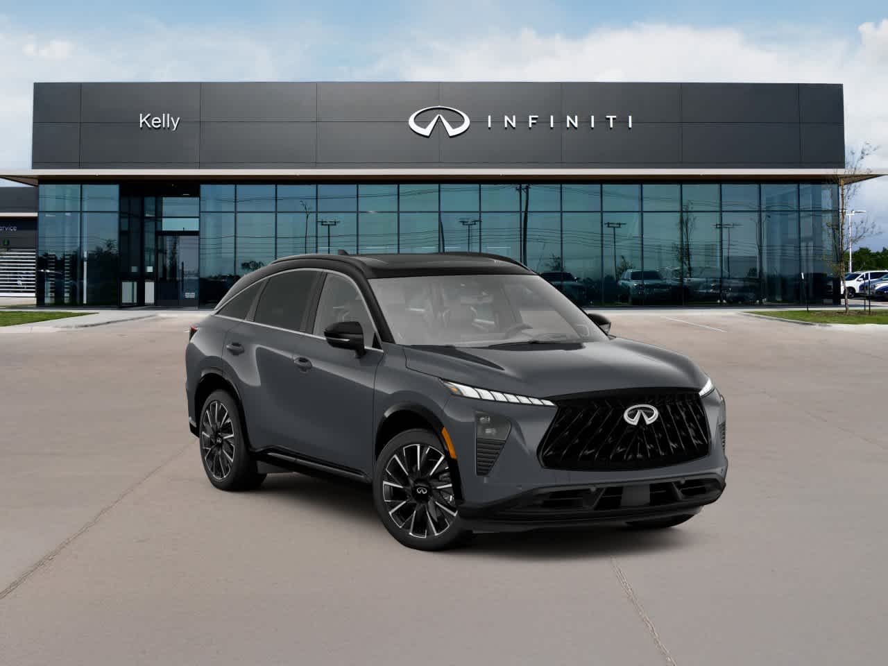 New 2027 Harbor Gray/Obsidian Black INFINITI Autograph AWD image 4