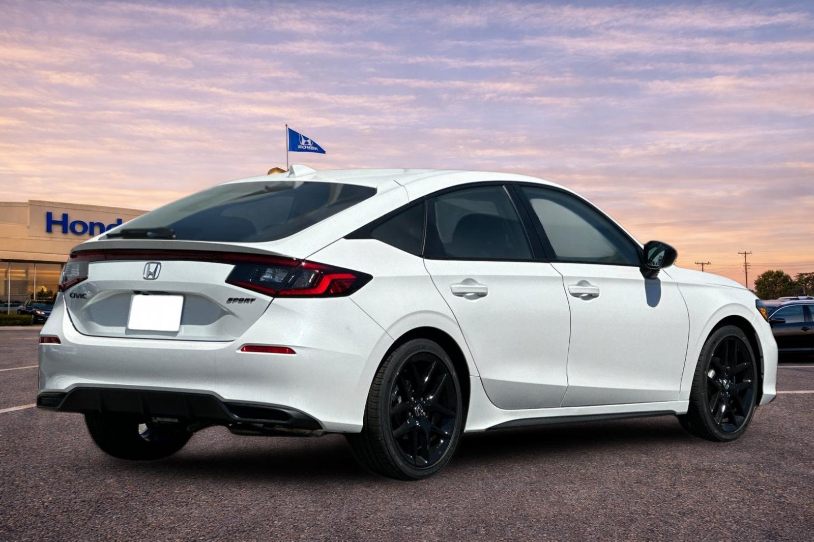 New 2026 Platinum White Pearl Honda Sport image 4