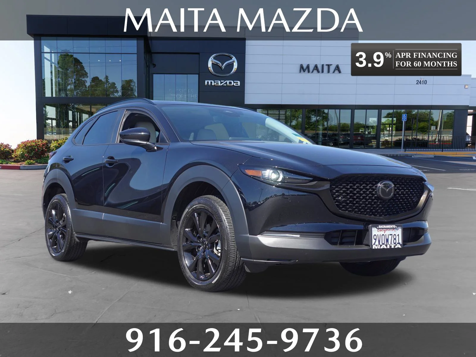 Certified Used 2026 Jet Black Mica Mazda 2.5 S Aire Edition image 1