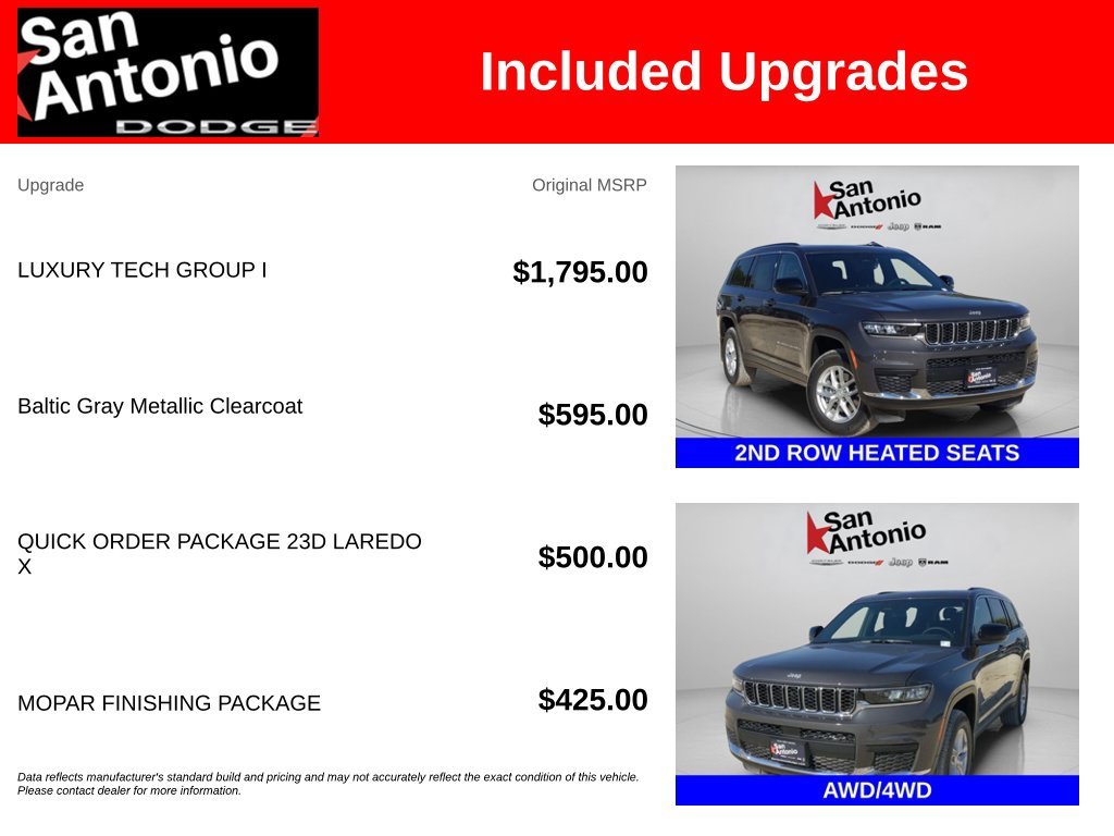 2025 Jeep Grand Cherokee L Laredo - Photo 6