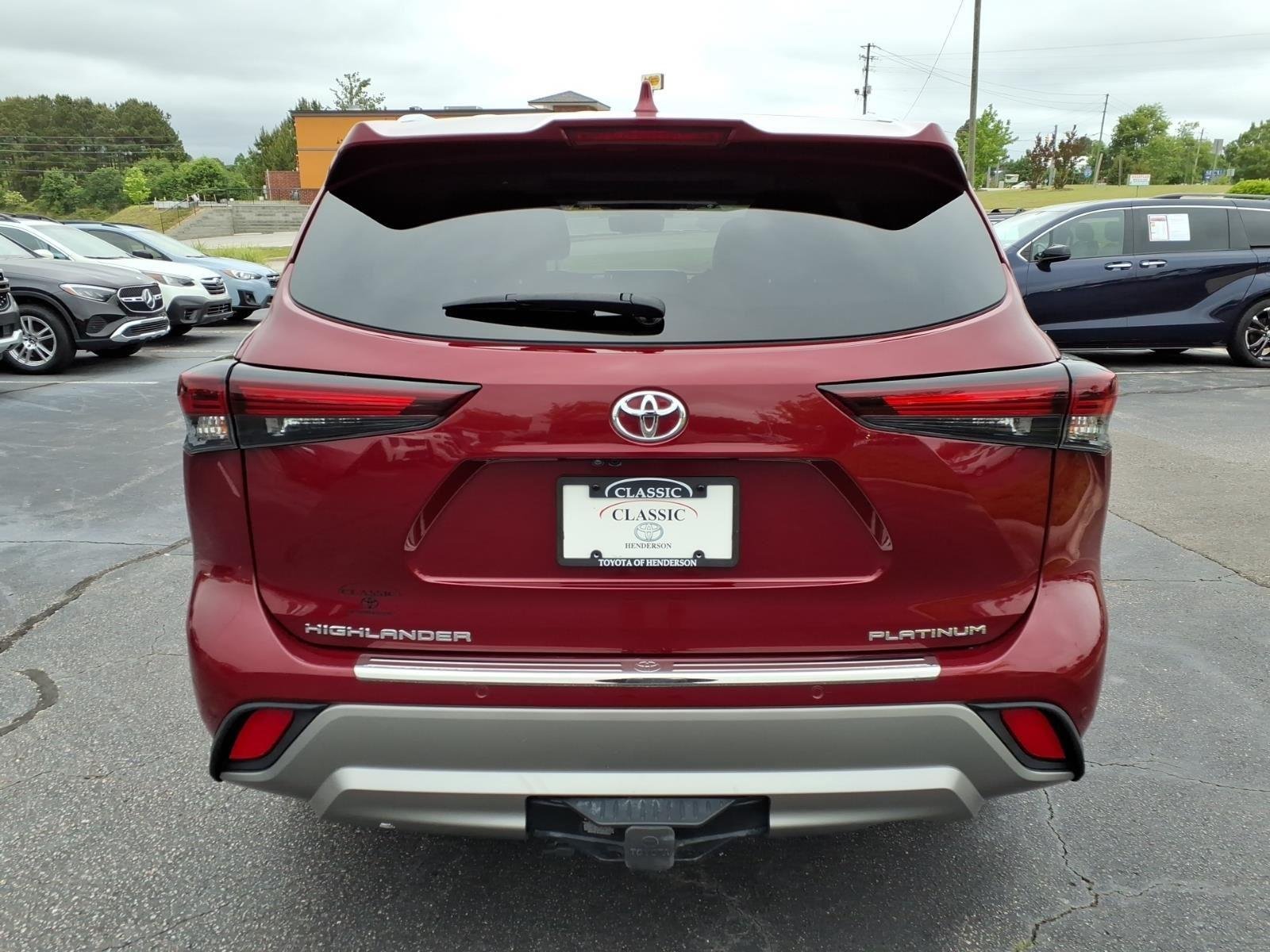 Used 2024 Ruby Flare Pearl Toyota Platinum image 12