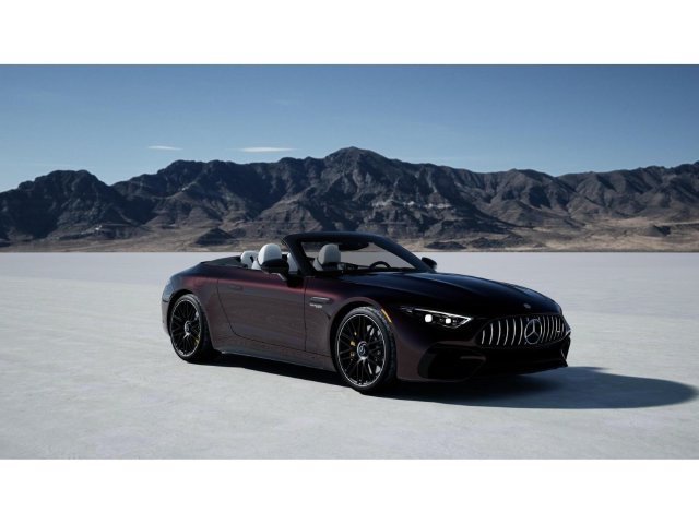 New 2027 MANUFAKTUR Rubellite Red Metallic Mercedes-Benz AMG® SL 55 Roadster image 12