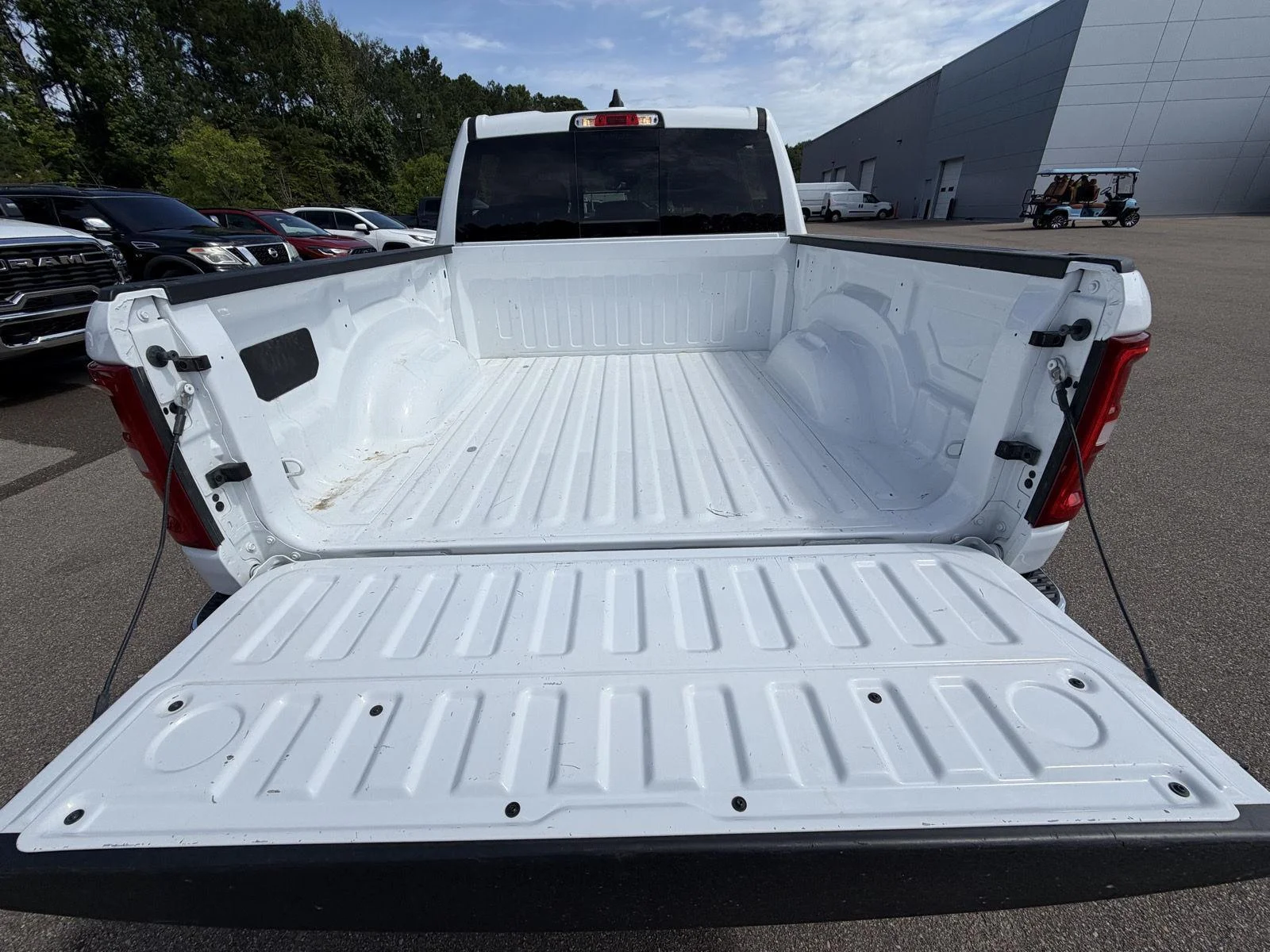 Used 2025 Bright White Clearcoat Ram Big Horn image 18