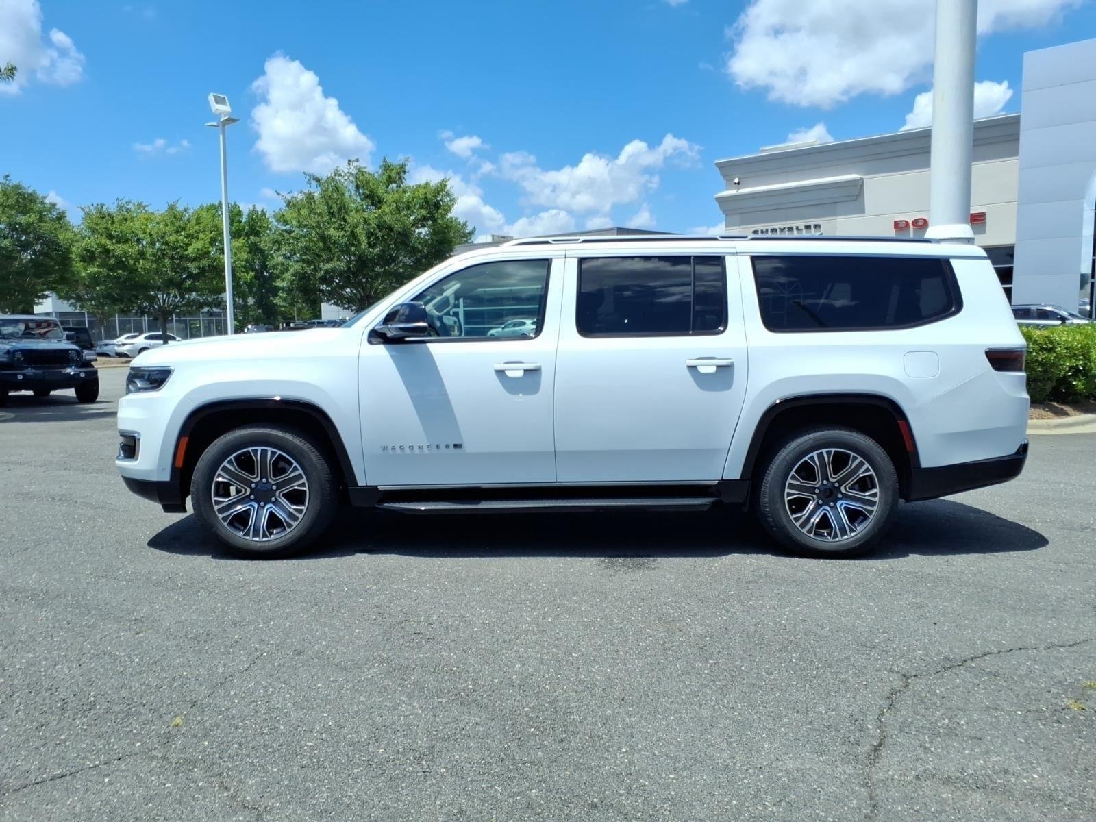 Used 2024 Bright White Clearcoat Jeep Series II image 2