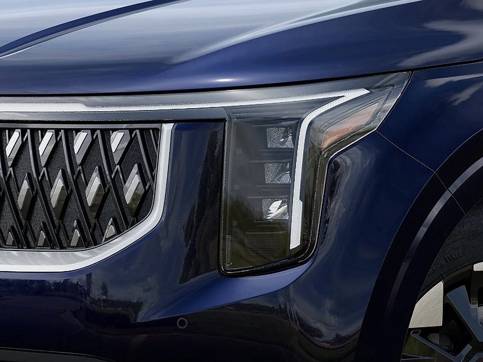 New 2026 Deep Chroma Blue Kia EX image 10